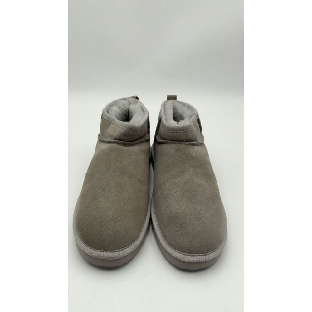 Quince Men Australian Shearling Mini Boot Light Gray Shoes 10